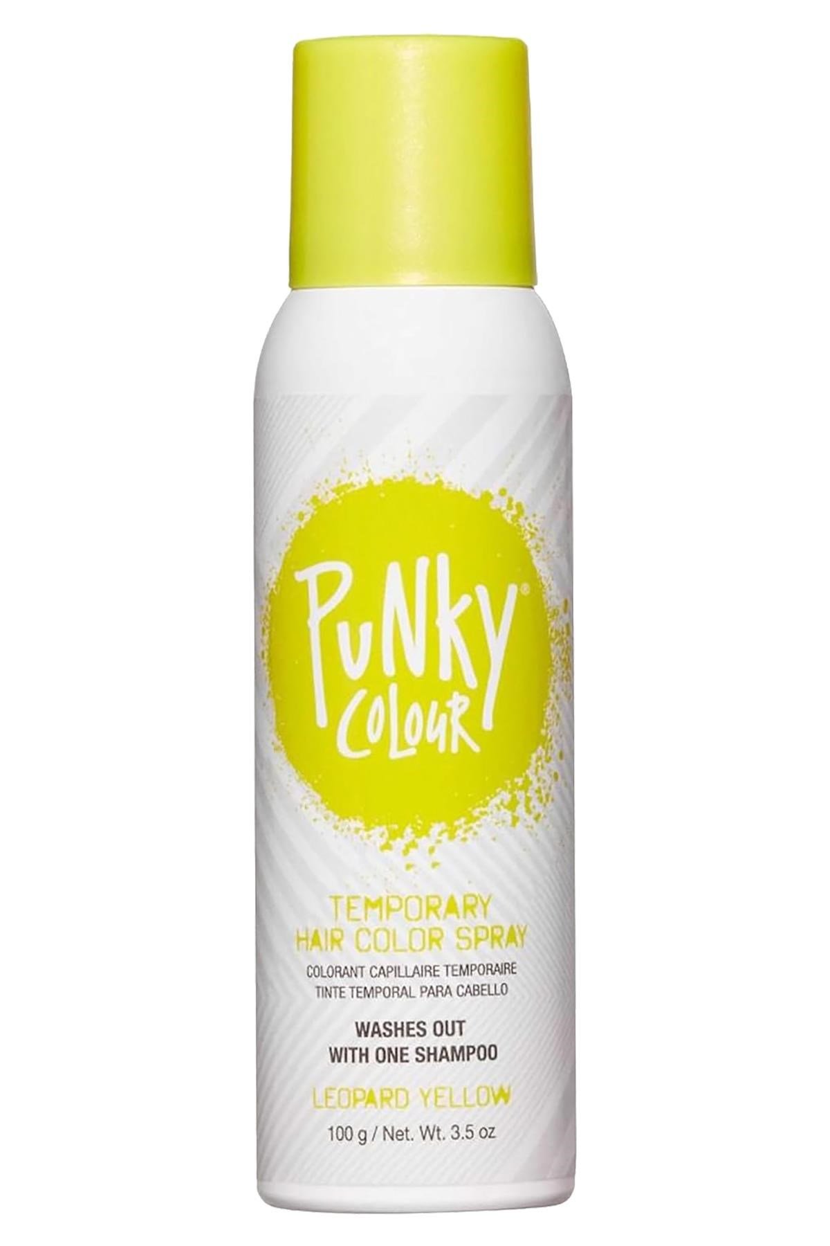 Punky Colour Geçici Renklendirici Saç Spreyi Leopard Yellow 100GR