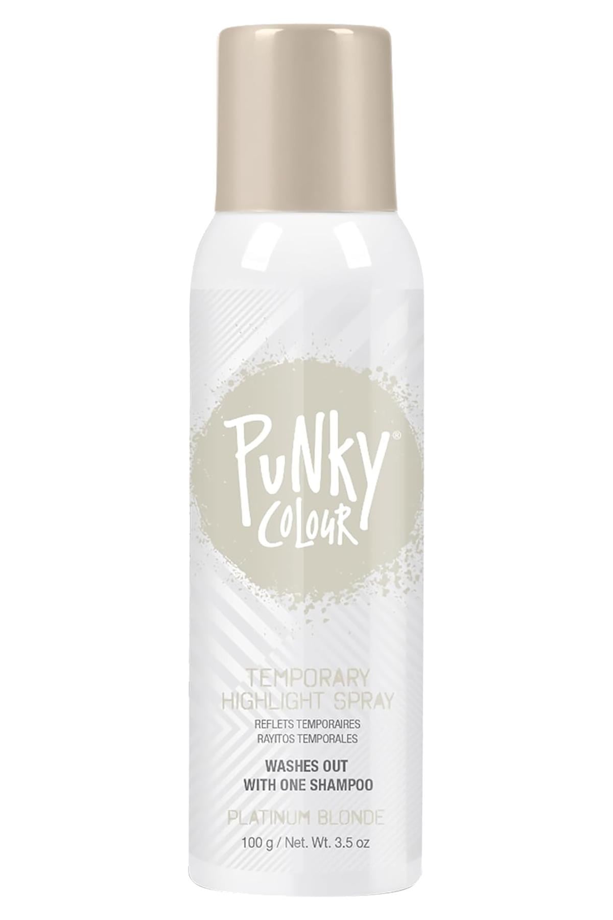 Punky Colour Işıltılı ve Renkli Saç Spreyi Platinum Blonde 100GR