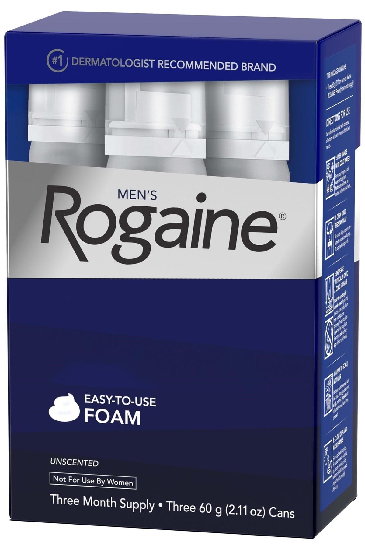 Rogaine Men 3 Aylık Köpük