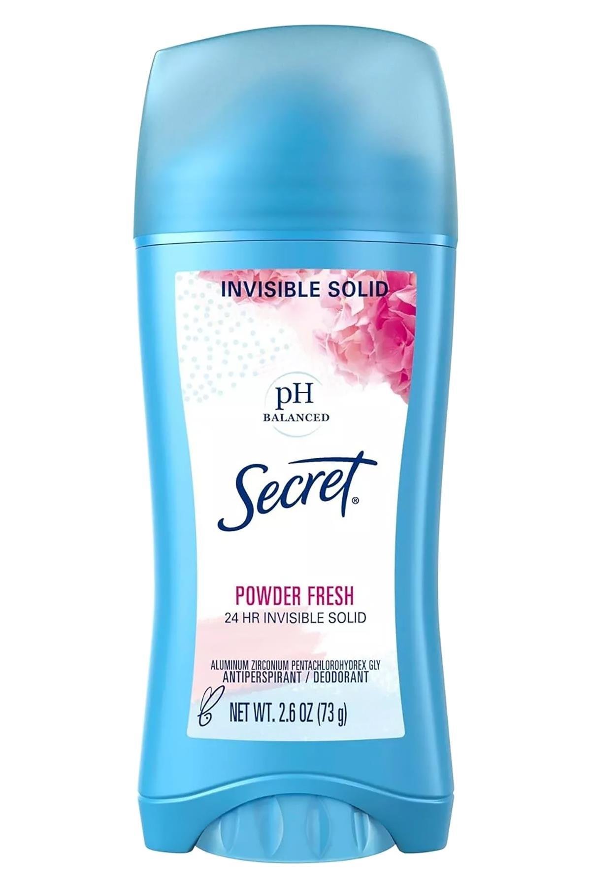 Secret Invisible Solid Powder Fresh Antiperspirant Stick Deodorant 73GR