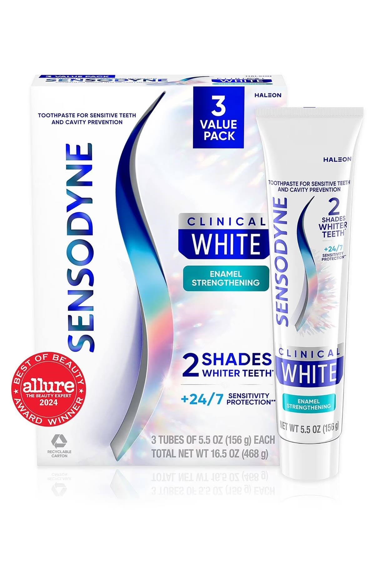 Sensodyne Clinical White Diş Macunu Seti 3x156GR