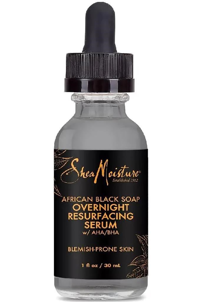 Shea Moisture Afrika Siyah Sabunu Gece Boyu Yenileyici Yüz Serumu 30ML