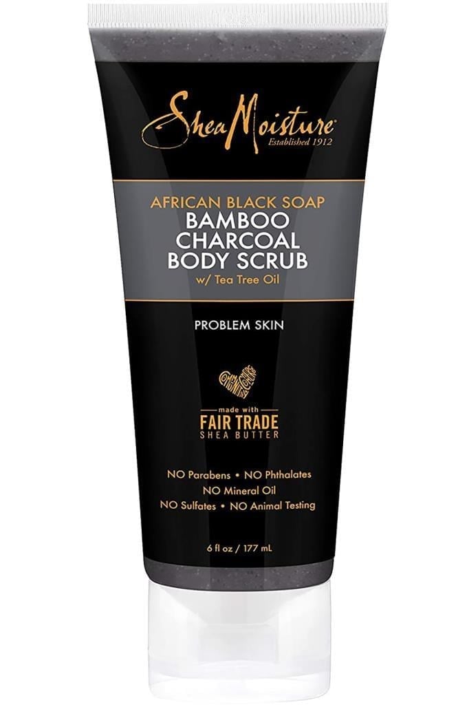 Shea Moisture Afrika Siyah Sabunu ve Bambu Kömürü Vücut Peelingi 170GR