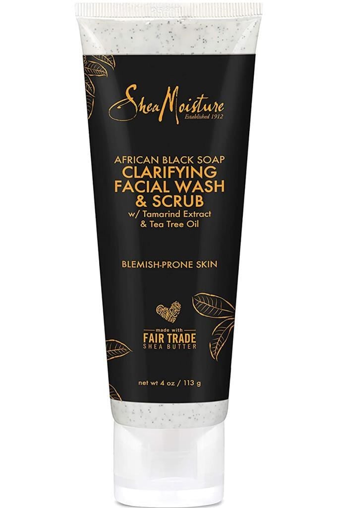 Shea Moisture Afrika Siyah Sabunu Yüz Yıkama ve Peeling 113GR
