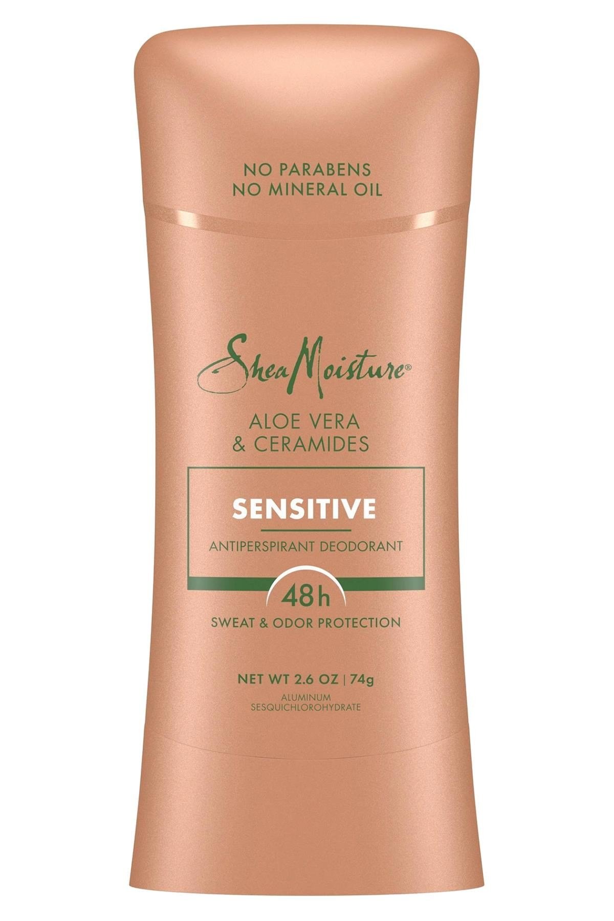 Shea Moisture Aloe Vera & Ceramides Sensitive Antiperspirant Stick Deodorant 74GR