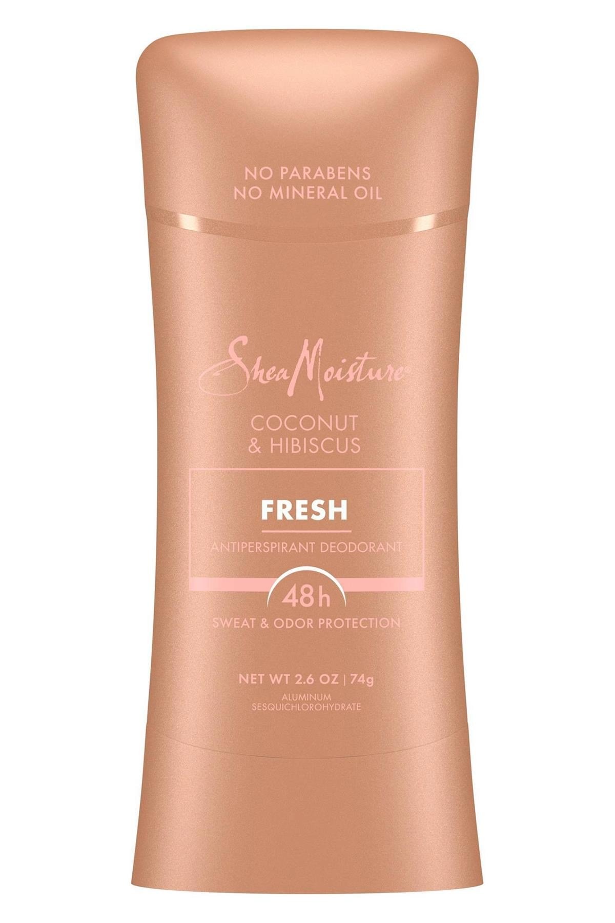 Shea Moisture Coconut & Hibiscus Fresh Antiperspirant Stick Deodorant 74GR