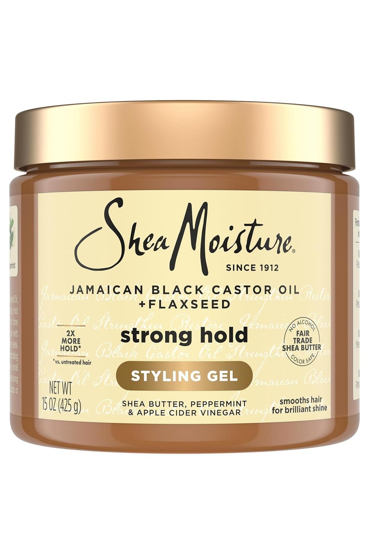 Shea Moisture Jamaican Black Castor Oil Güçlü Tutuş Sağlayan Şekillendirici Saç Jeli 425GR