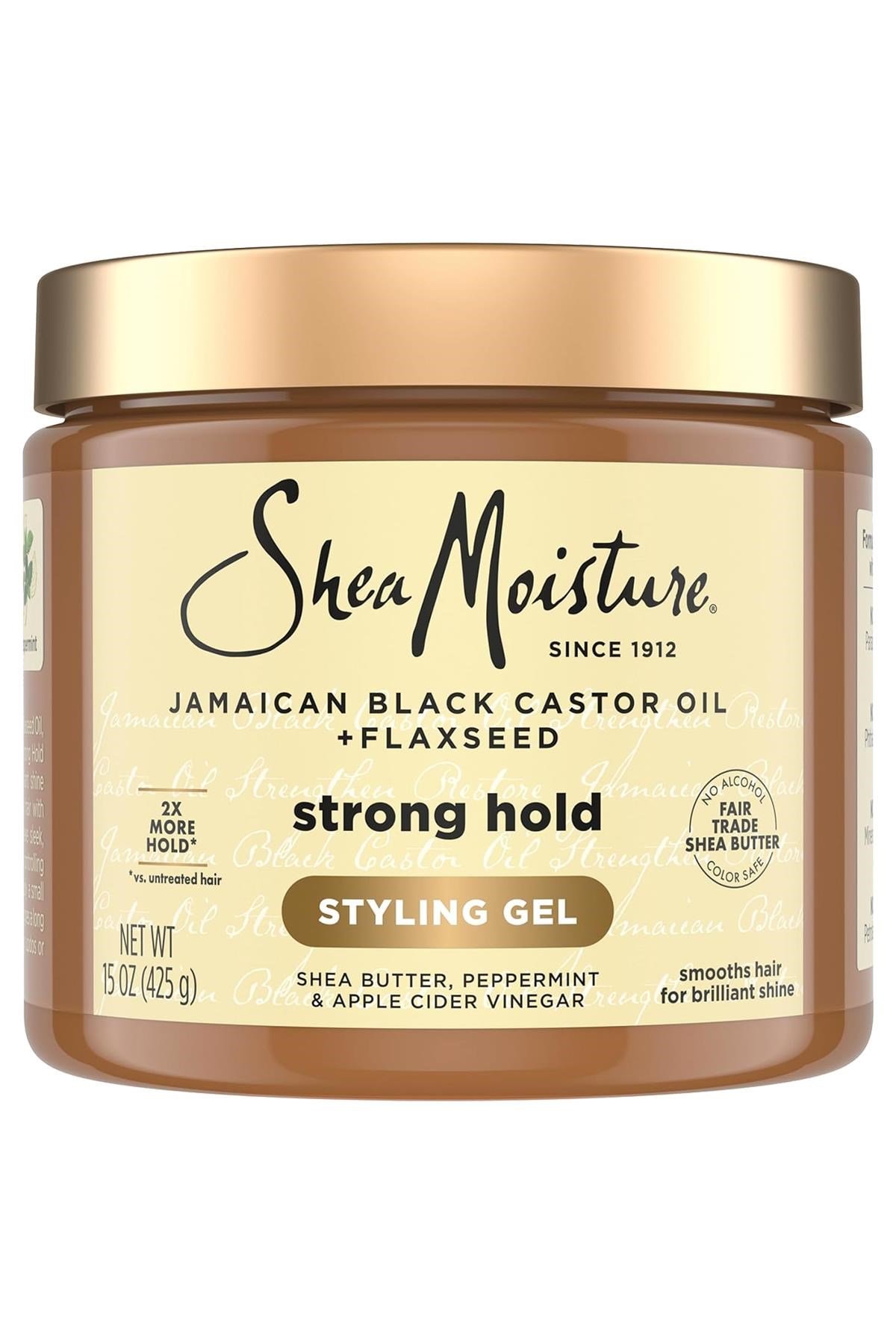 Shea Moisture Jamaican Black Castor Oil Güçlü Tutuş Sağlayan Şekillendirici Saç Jeli 425GR