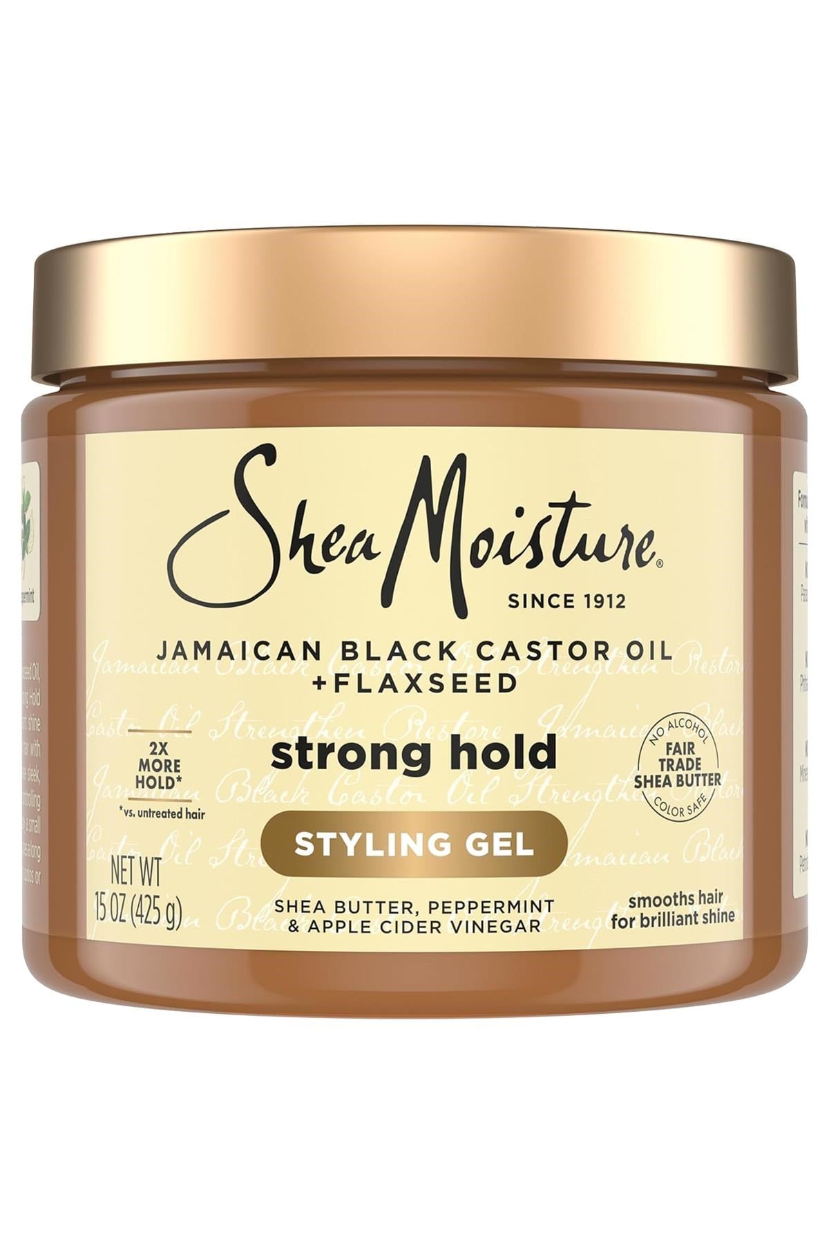Shea Moisture Jamaican Black Castor Oil Güçlü Tutuş Sağlayan Şekillendirici Saç Jeli 425GR
