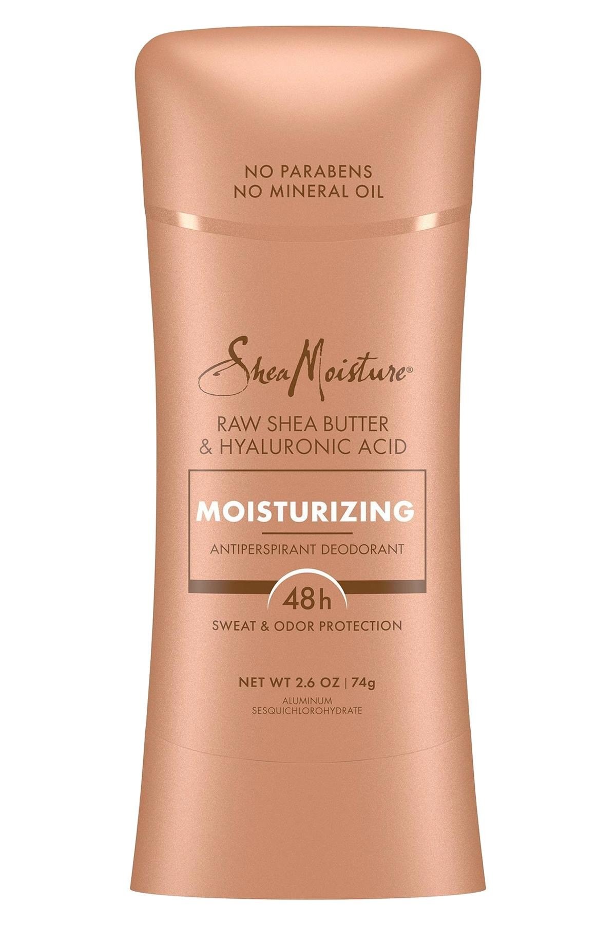 Shea Moisture Raw Shea Butter & Hyaluronic Acid Moisturizing Antiperspirant Stick Deodorant 74GR