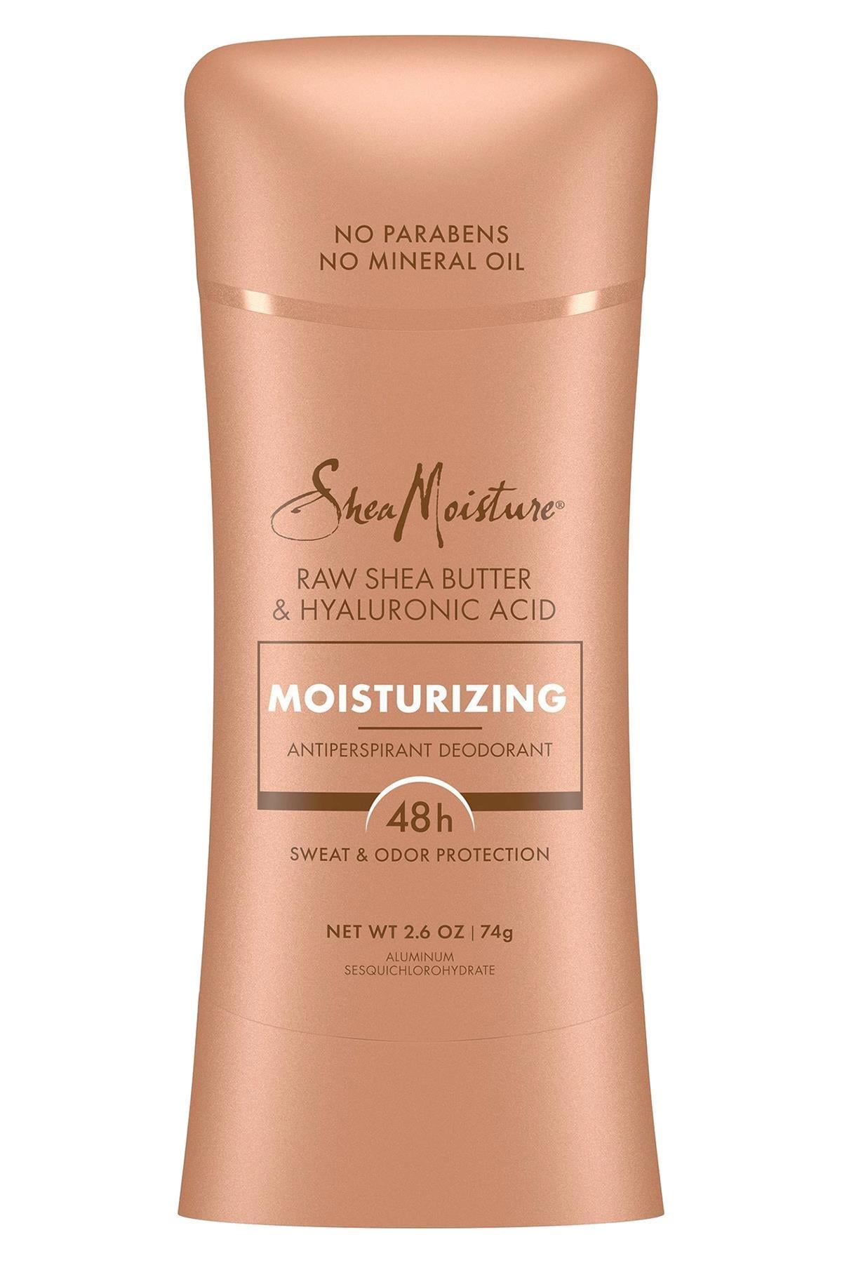 Shea Moisture Raw Shea Butter & Hyaluronic Acid Moisturizing Antiperspirant Stick Deodorant 74GR