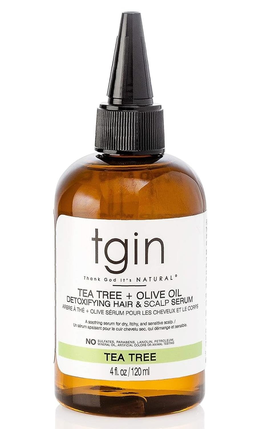 tgin Tea Tree + Olive Oil Arındırıcı Saç ve Saç Derisi Serumu 120ML