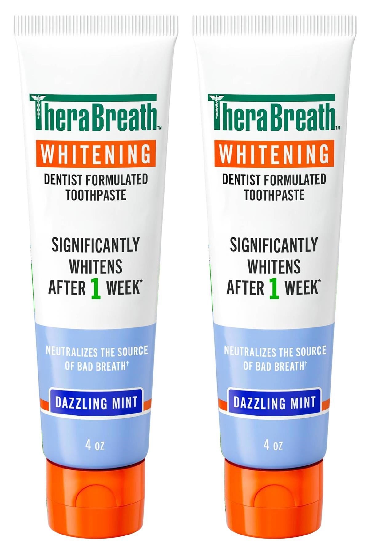 Thera Breath Whitening Dazzling Mint Diş Macunu 2’li Paket 2x113GR