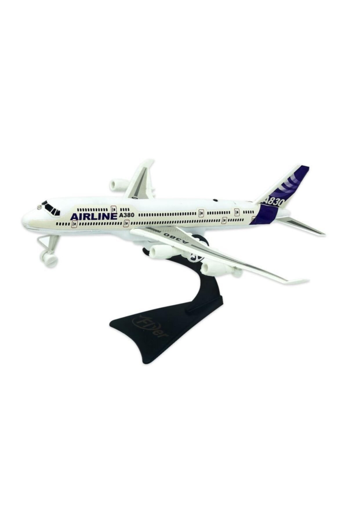 00316 A380 Airbus Uçak Işıklı