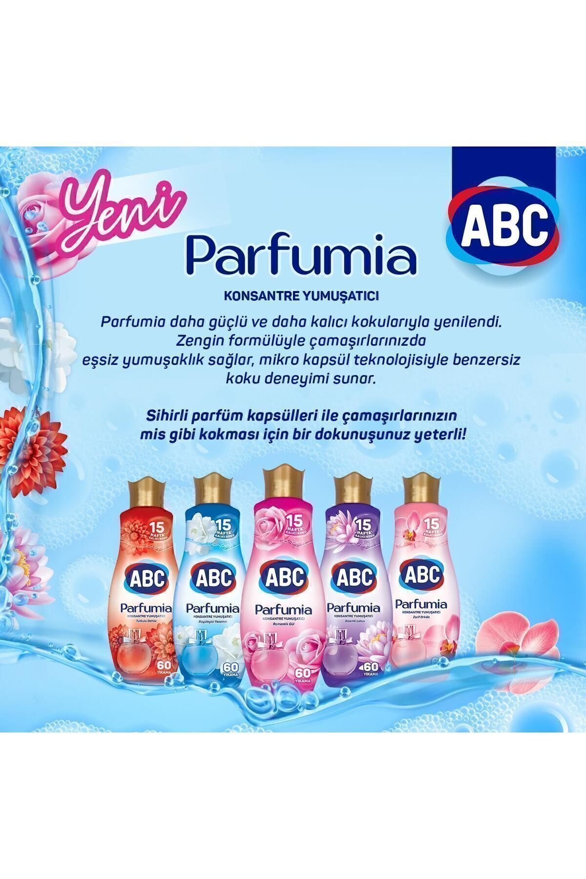 ABC Konsantre Yumuşatıcı Gizemli Lotus 1440 ml