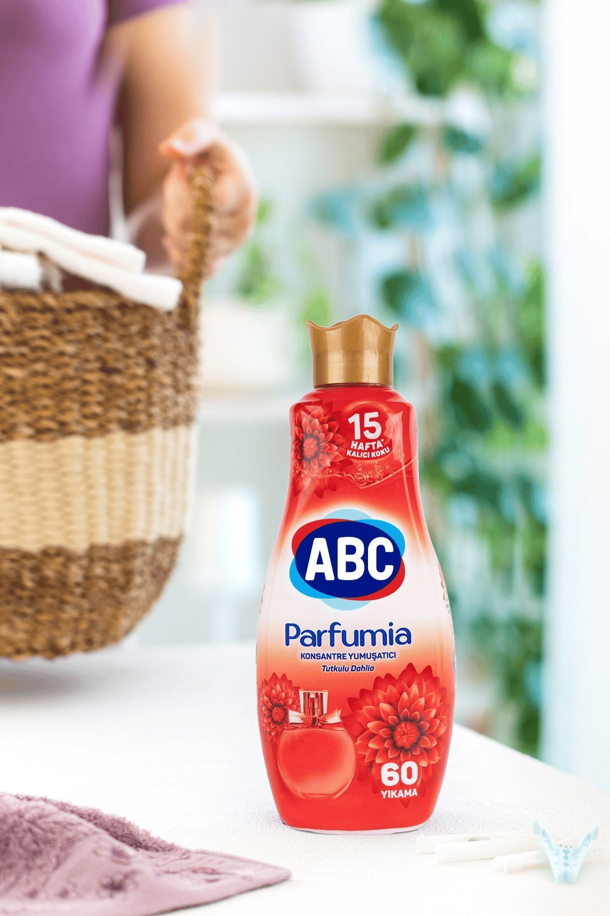 Abc Parfumia Kon. Yumuşatıcı Tutkulu Dahlia (Kırmızı) 1440 ml