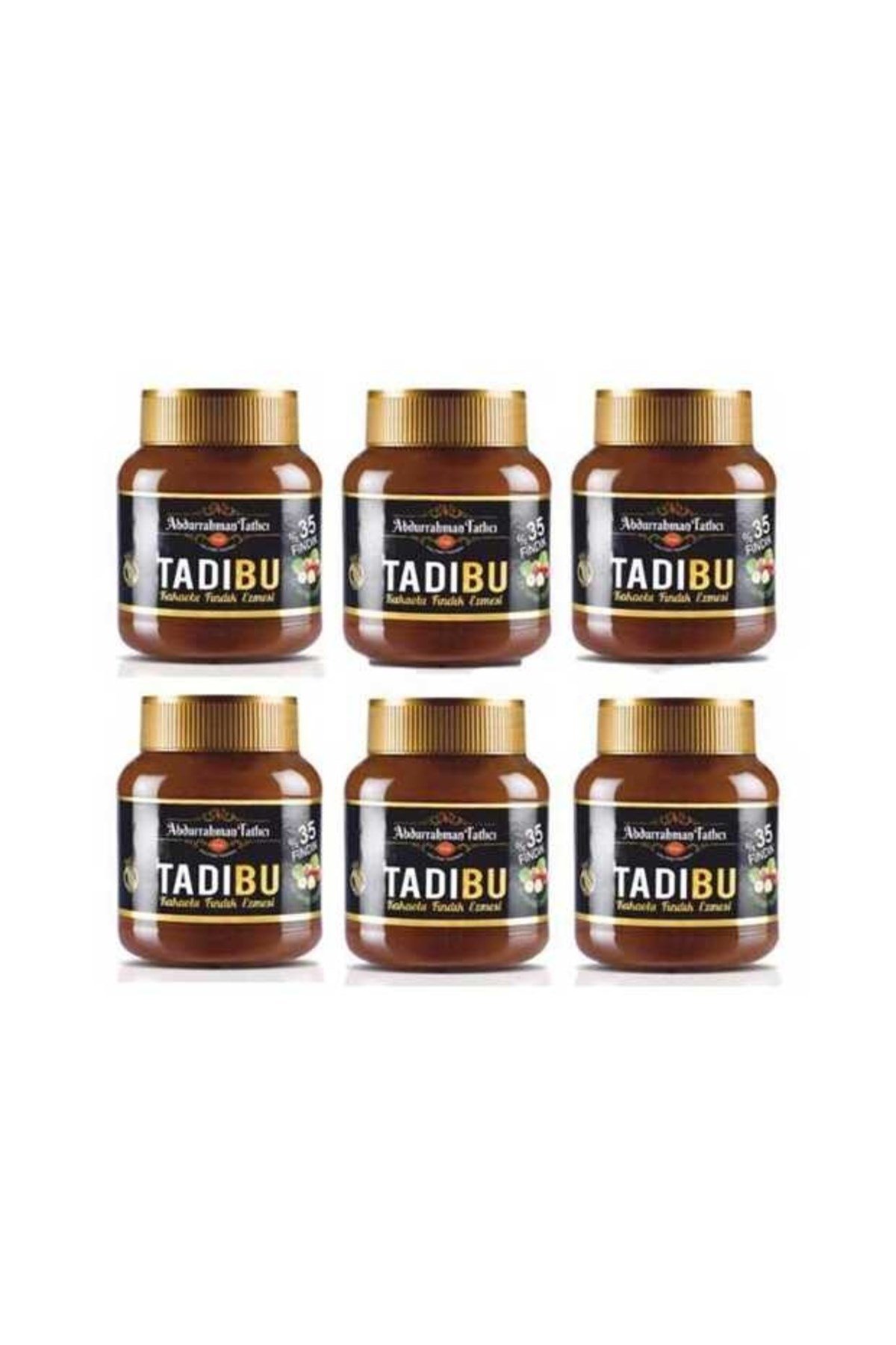 Abdurrahman Tatlıcı Tadıbu Kakaolu Fındık Ezmesi 330 G X 6 Adet