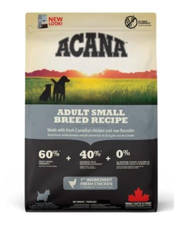 Acana Heritage Adult Small Breed Küçük Irk Tahılsız Yetişkin Köpek Maması 2 Kg