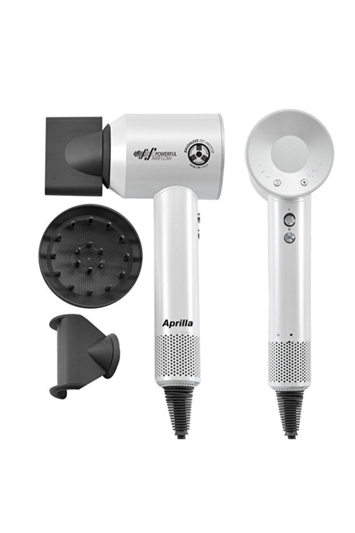 Aprilla  Ahd-2160 Düzleştirici Ve Şekillendirici Başlıklı Hızlı Saç Kurutma Makinesi Bldc Motor