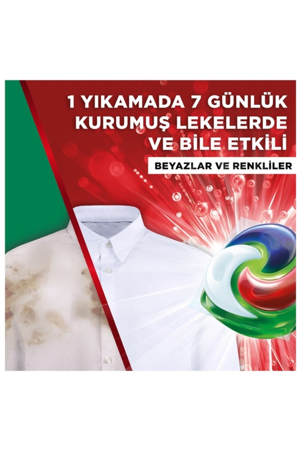 Ariel Hepsi1Arada PODS® Oxi Extra Leke Çıkarma Kapsül Çamaşır Deterjanı Beyazlar ve Renkliler 10 Yıkama x4