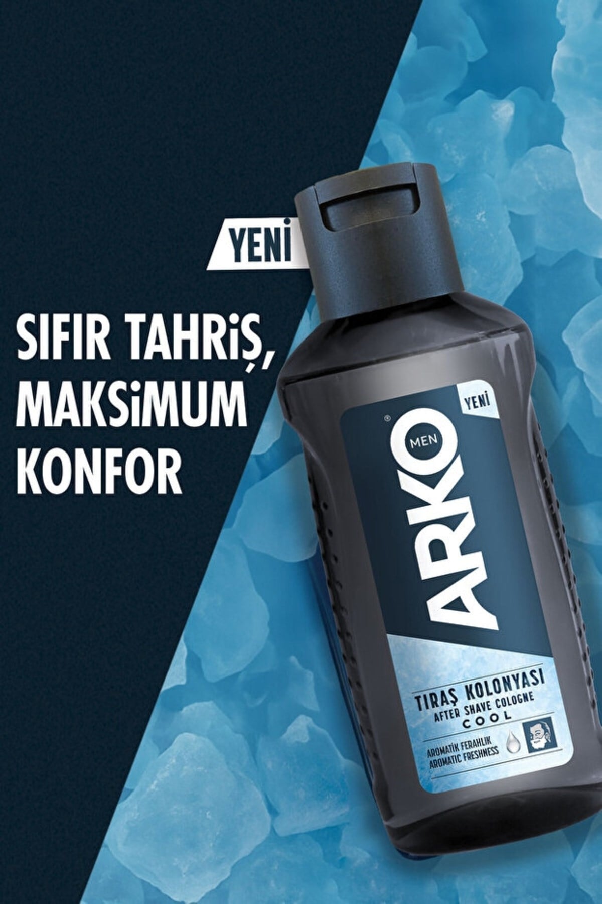 Arko Men Cool Tıraş Sonrası Kolonya 4x255 ml