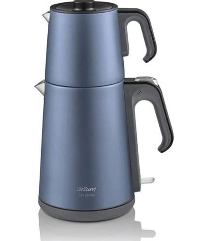 Arzum Çay Sefası Çelik Çay Makinesi 1650W Okyanus - AR3080