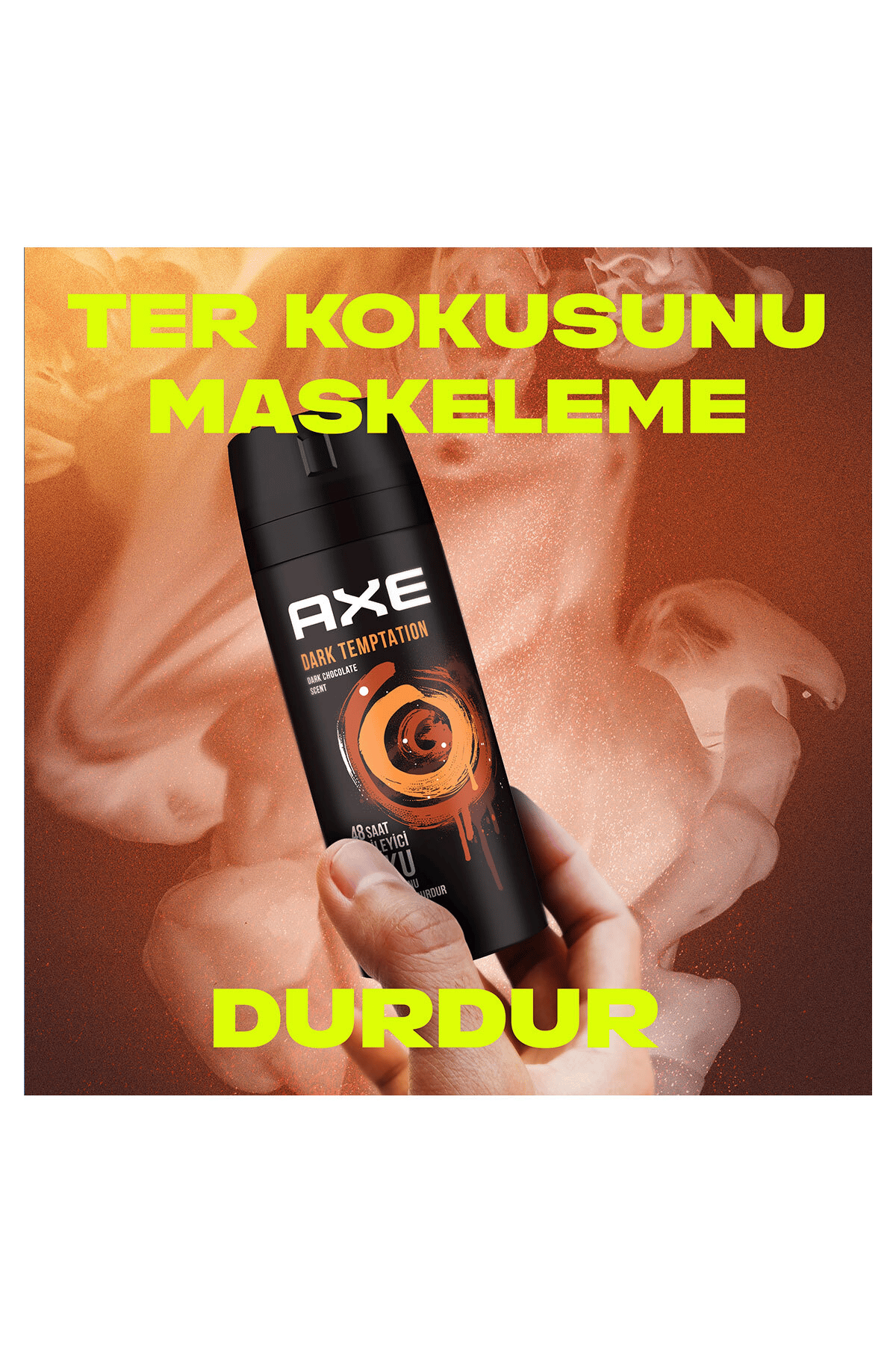 Axe Erkek Sprey Deodorant Dark Temptation 150ml x3 Adet