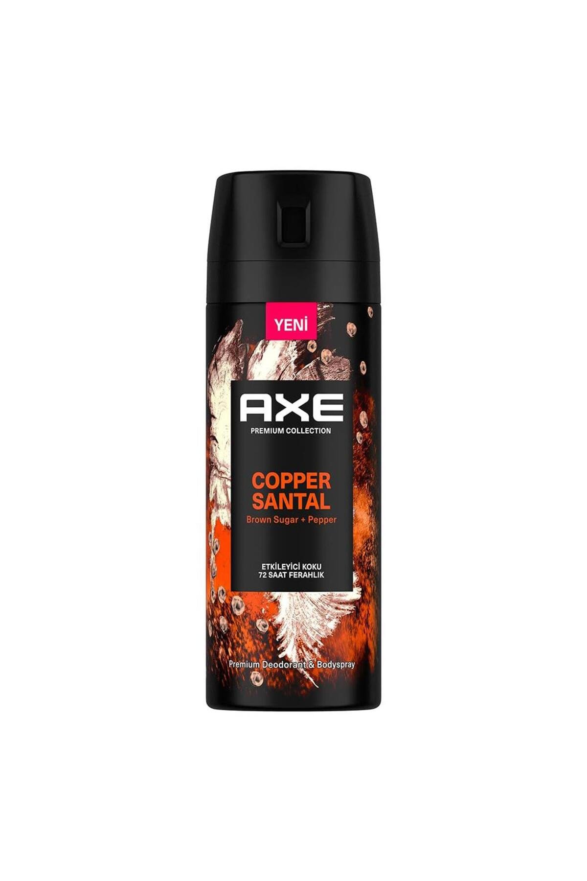 Axe Premium Collection Erkek Sprey Deodorant Copper Santal 72 Saat Ferahlık 150 ml