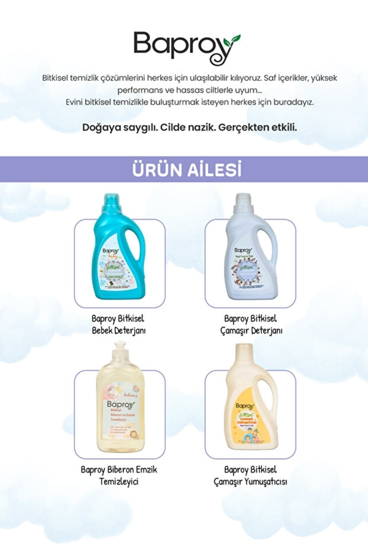 Baproy Bebek Yumuşatıcı 1000ml x 2 adet