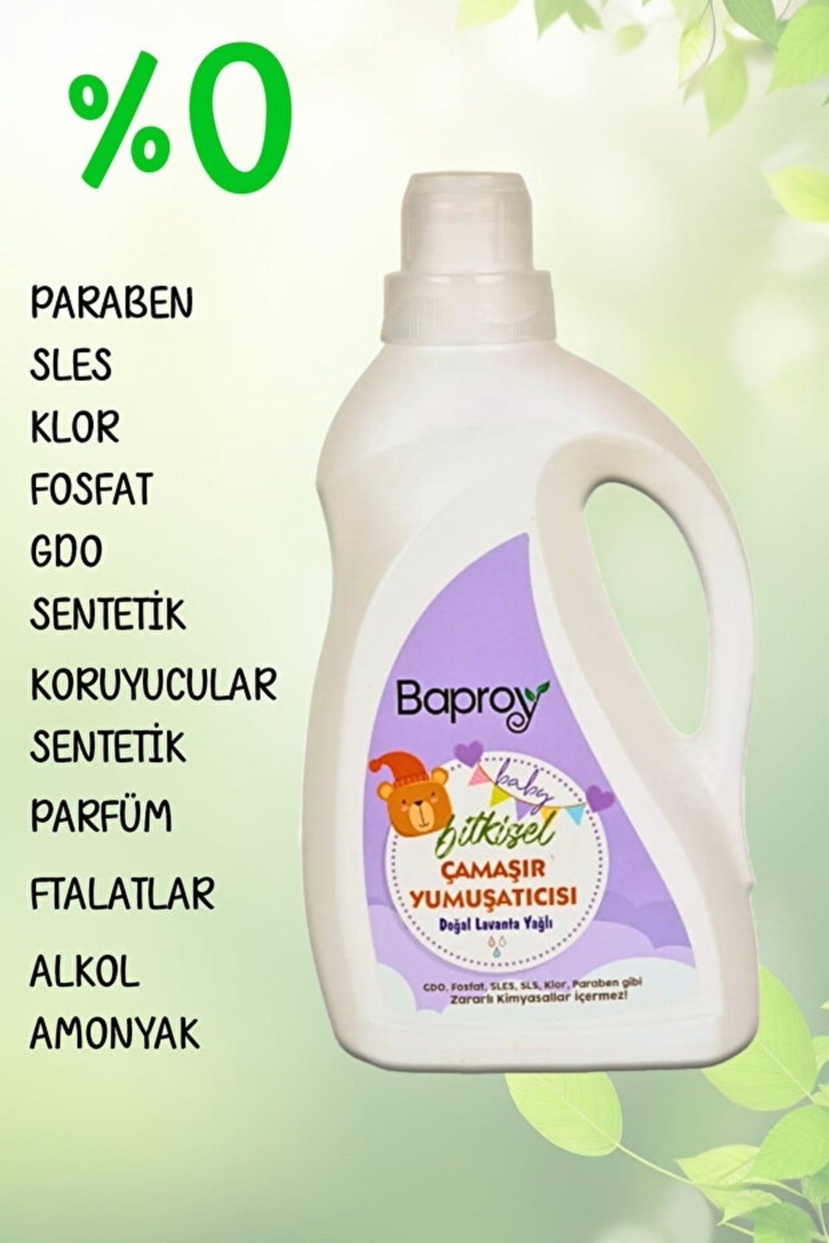 Baproy Bebek Yumuşatıcı + Biberon Temizleyici + Çamaşır Detarjanı