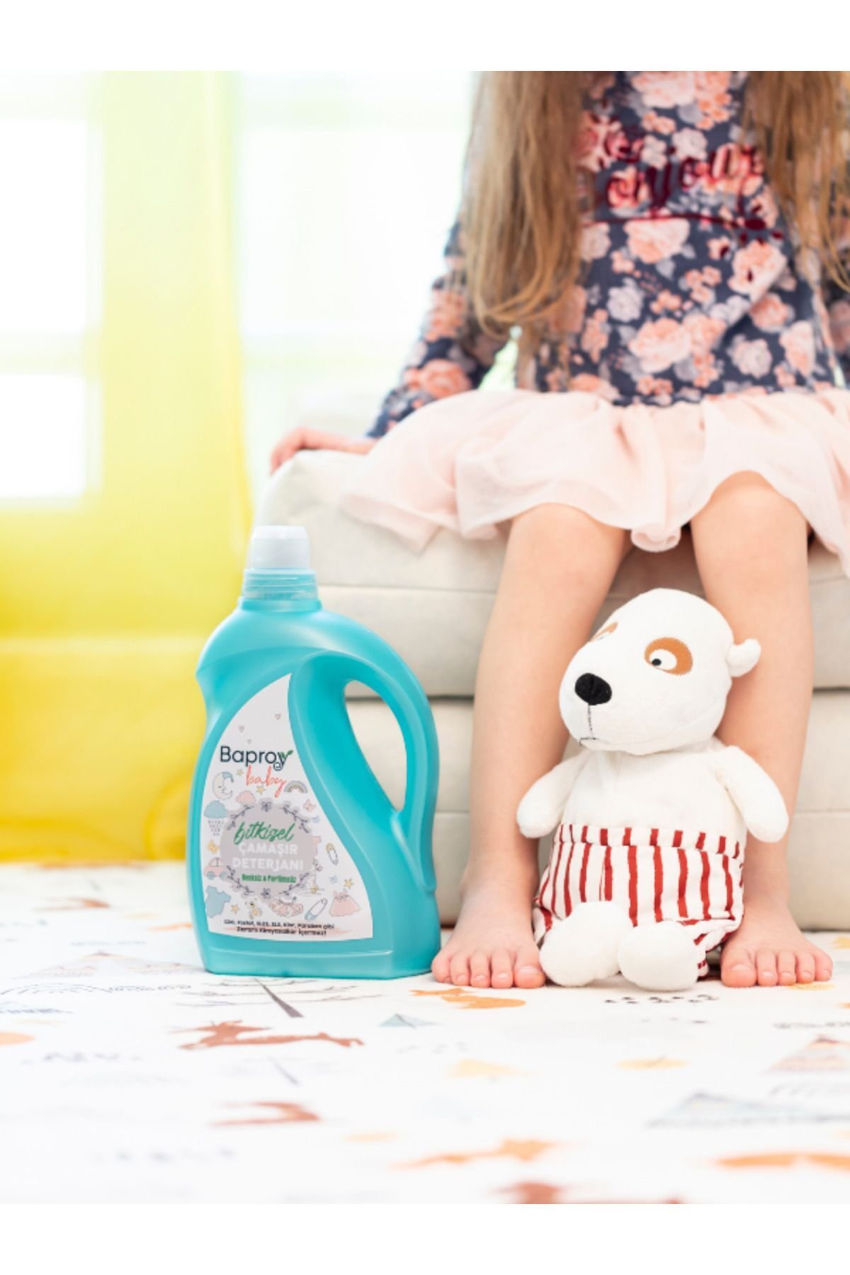 Baproy Bebekler Için Bitkisel Çamaşır Deterjanı 1 Litre 25 Yıkama Baby001