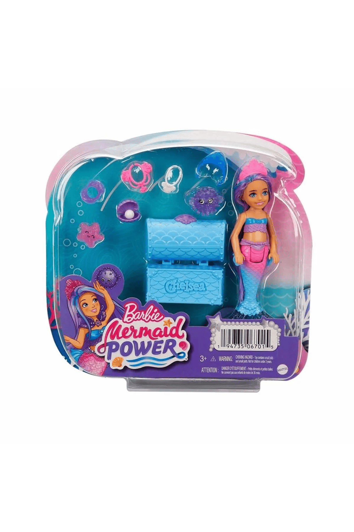 Barbie Chelsea Deniz Kızı Bebeği Hhg57