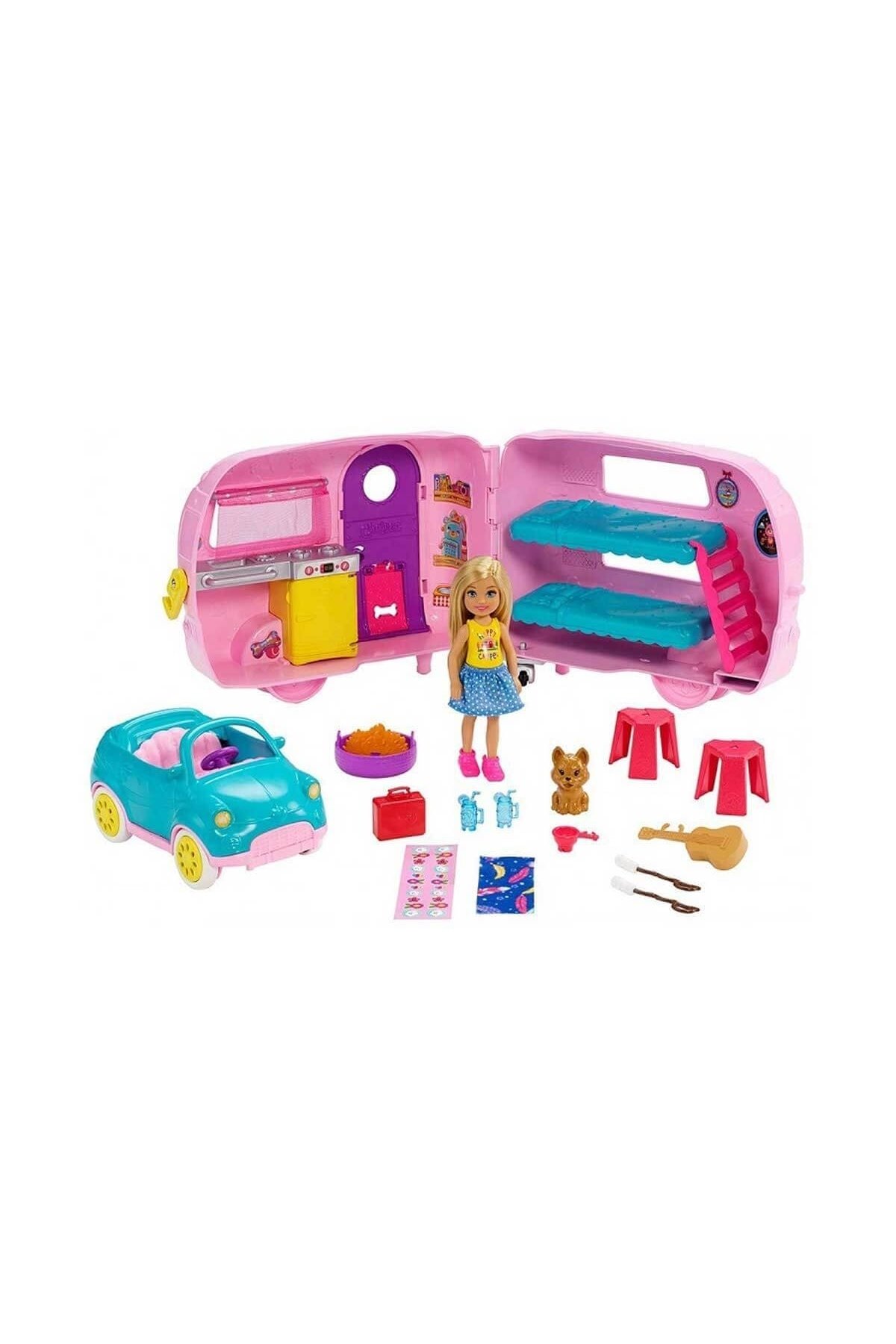Barbie Chelsea'nin Karavanı Fxg90