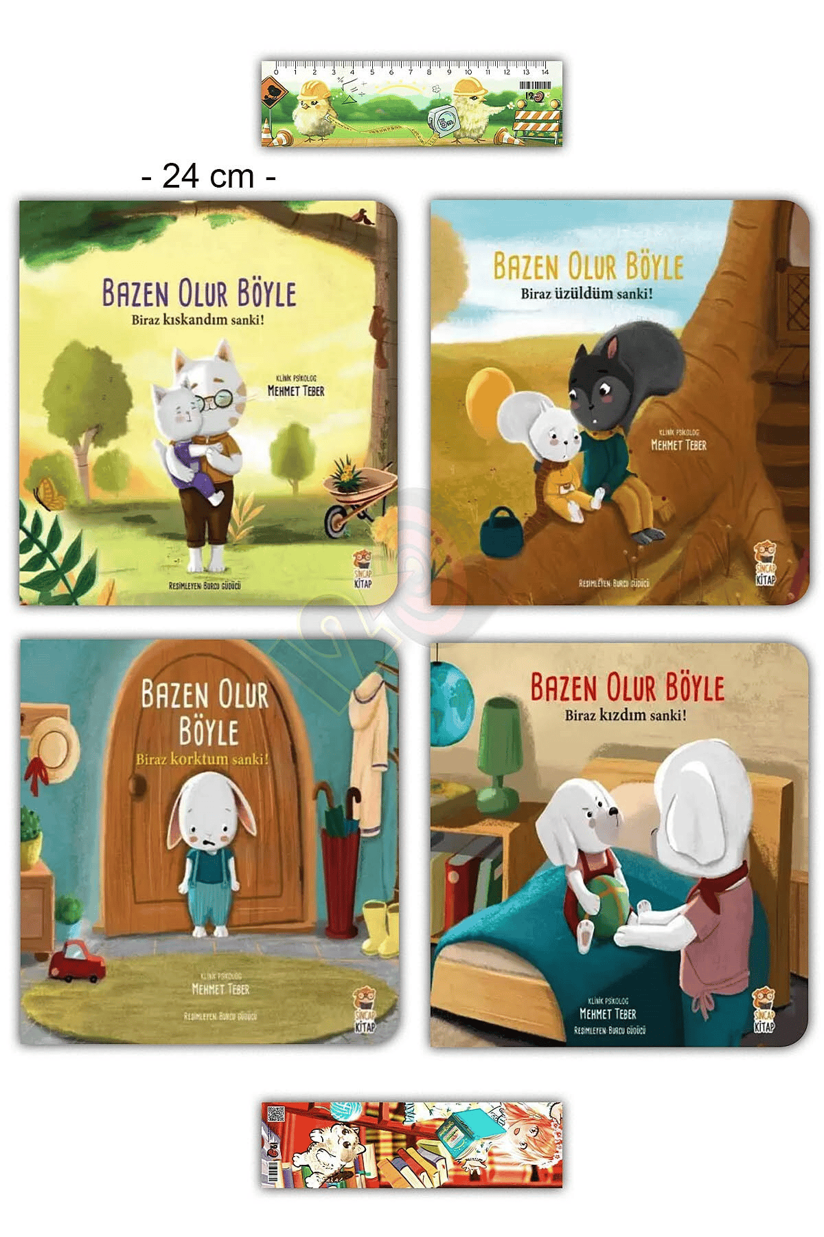Bazen Olur Böyle - Biraz Kıskandım Üzüldüm Korktum Kızdım Sanki 4 'lü Set