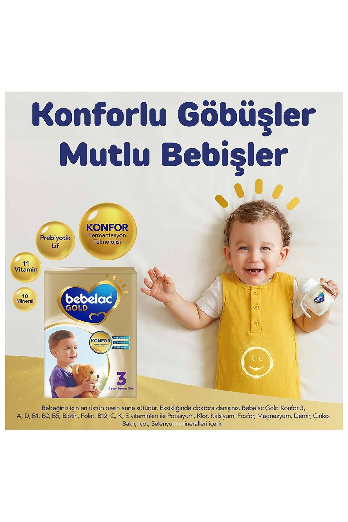 Bebelac Gold 3 Devam Sütü 350 Gr