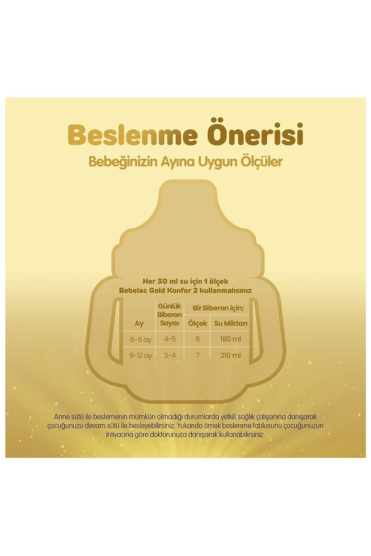 Bebelac Gold Bebek Devam Sütü No 2 350 gr