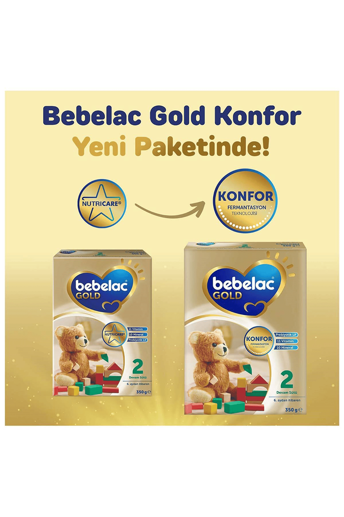 Bebelac Gold Bebek Devam Sütü No 2 350 gr
