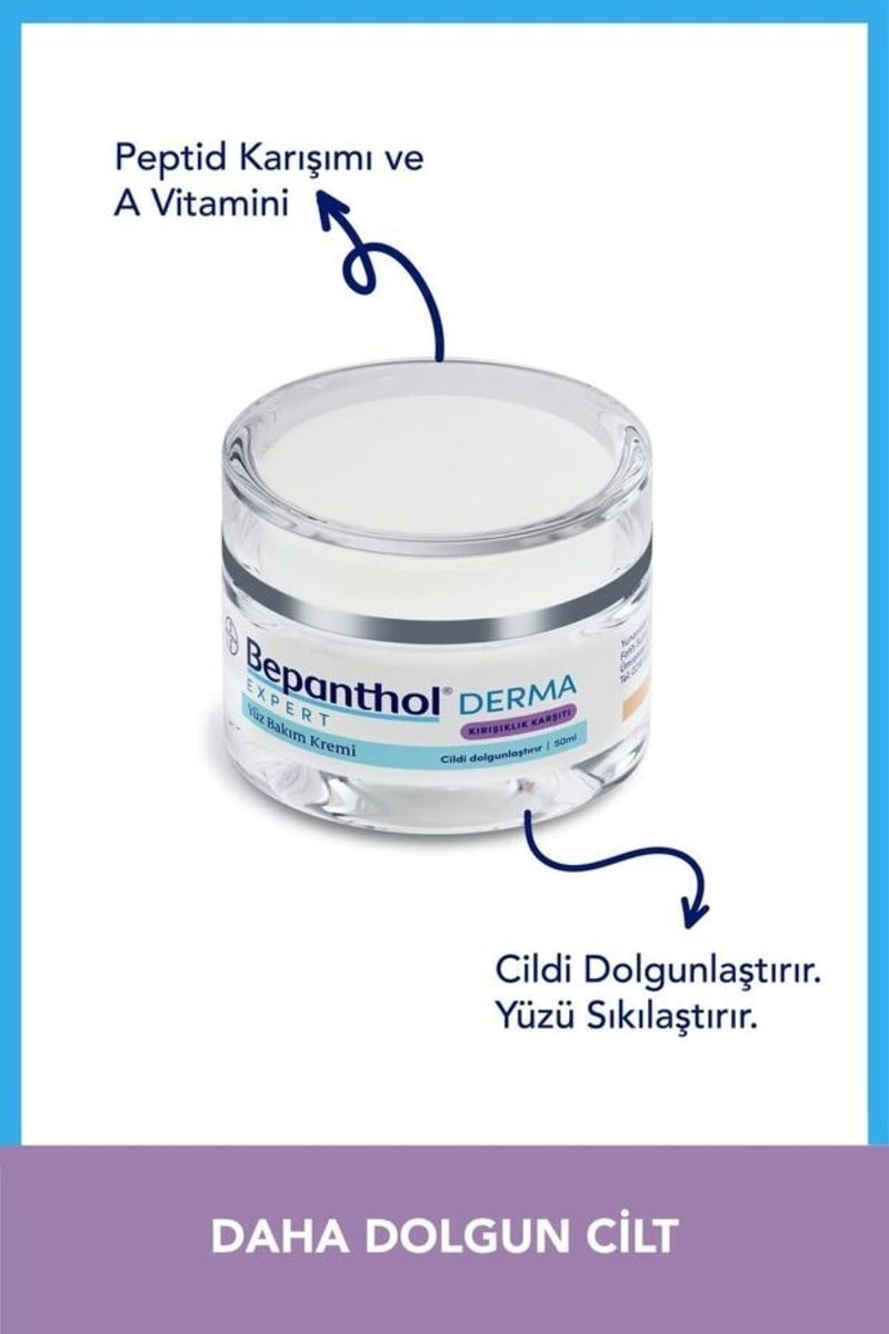 Bepanthol Derma Expert Kırışıklık Karşıtı Yüz Bakım Kremi