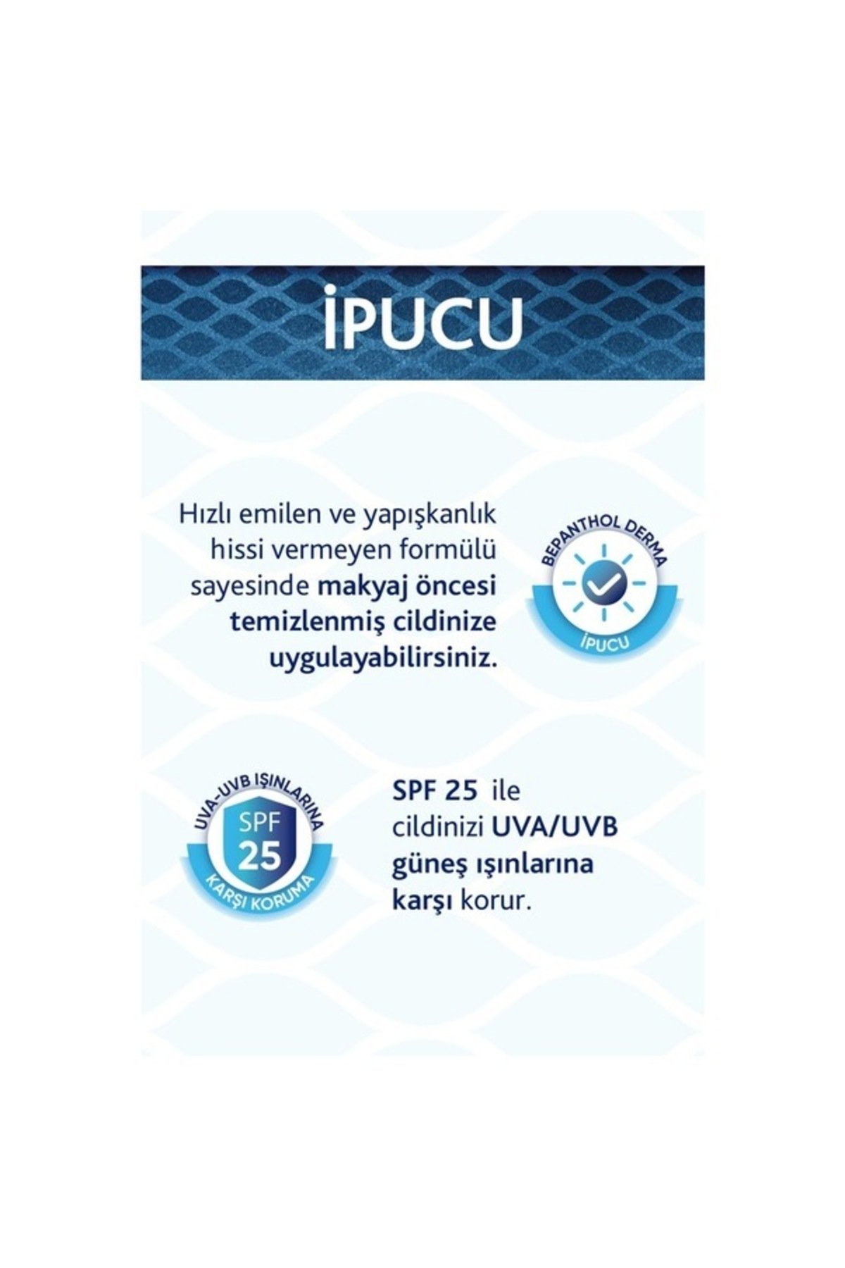 Bepanthol Derma Nemlendirici & Besleyici Spf 25 Günlük Yüz Kremi 50ml 2 Adet
