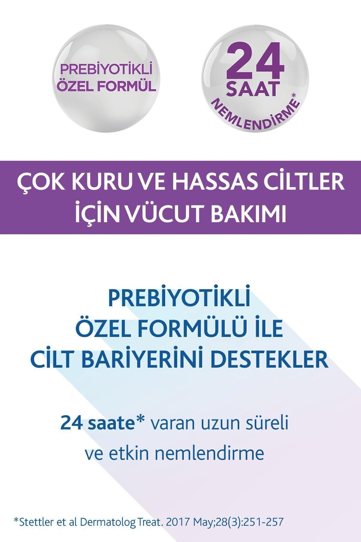Bepanthol SensiDaily Vücut Kremi 150 ml l Çok Kuru veya Atopik Ciltler İçin Prebiyotikli Özel Formül