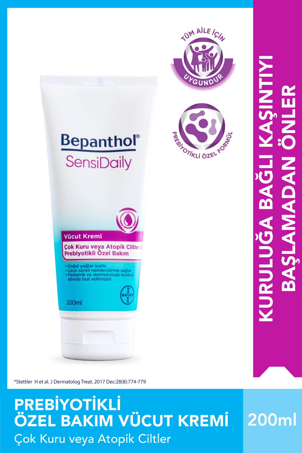 Bepanthol SensiDaily Vücut Kremi 200ml