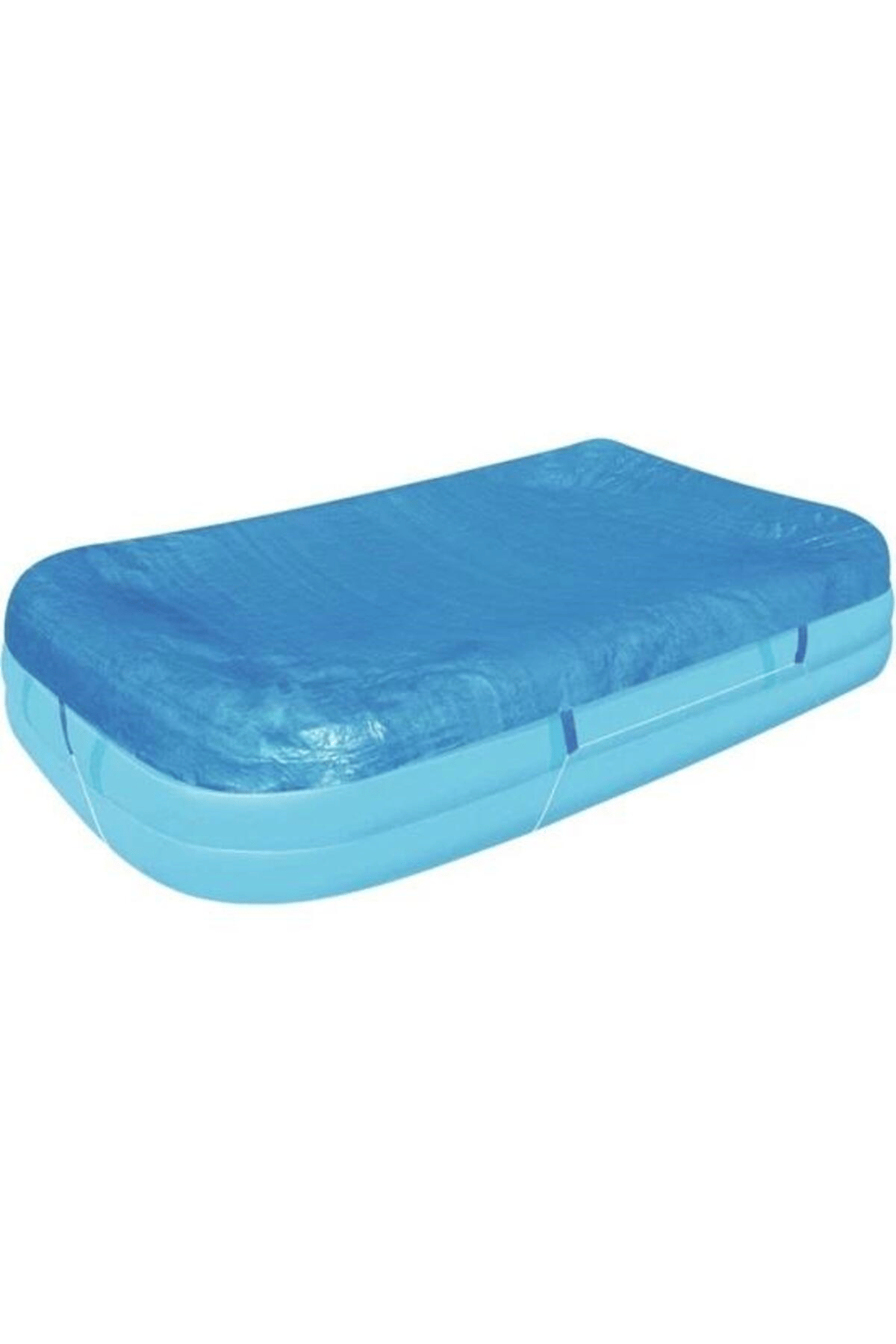 BESTWAY 58108 Havuz Üst Kapama Bezi 305 Cm X 183 Cm Dikdörtgen Havuz Örtüsü