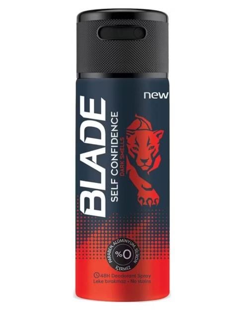 Blade Erkek Sprey Deodorant Self Confidence 150ml x5 Adet