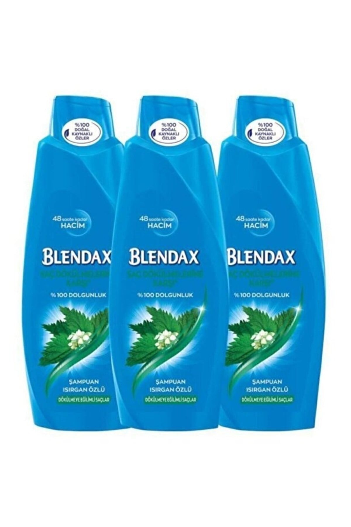 Blendax Saç Dökülmelerine Karşı Isırgan Özlü Şampuan 500 ml X3