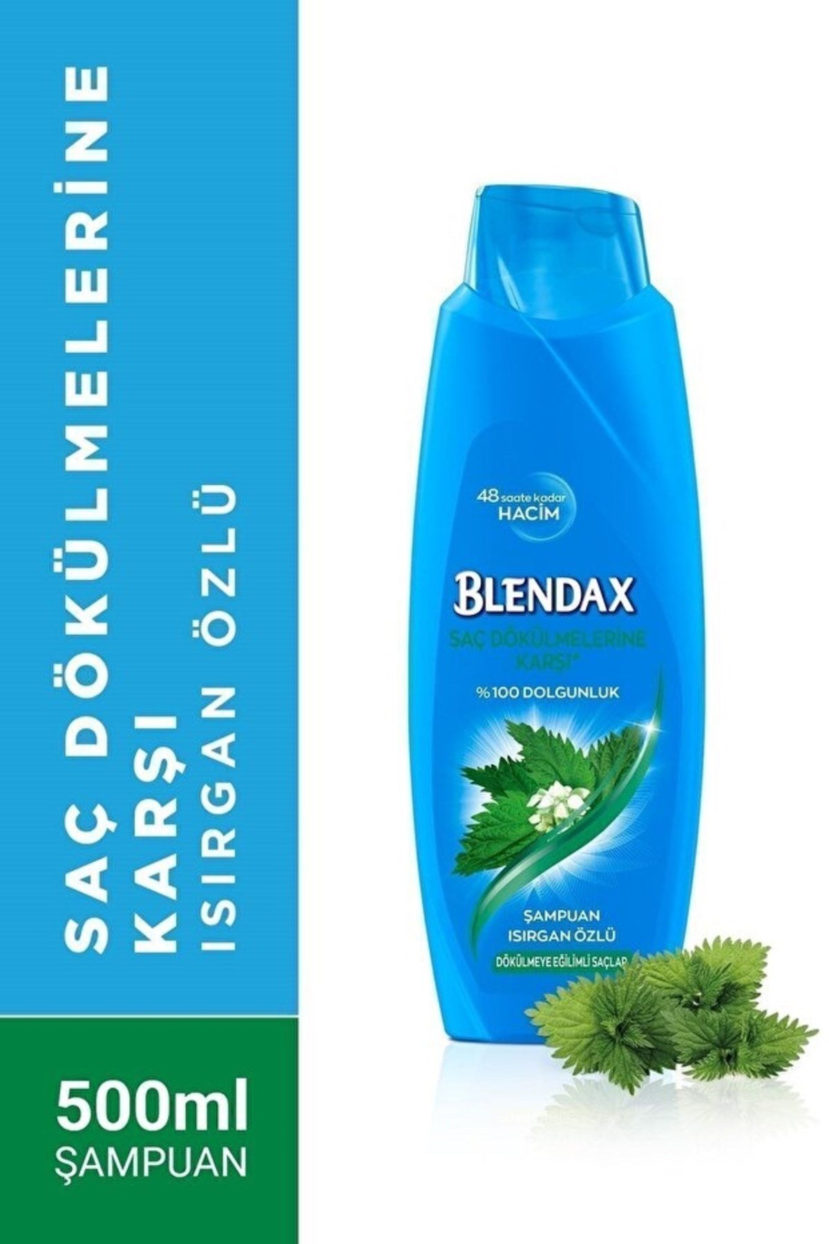 Blendax Saç Dökülmelerine Karşı Isırgan Özlü Şampuan 500 ml X3