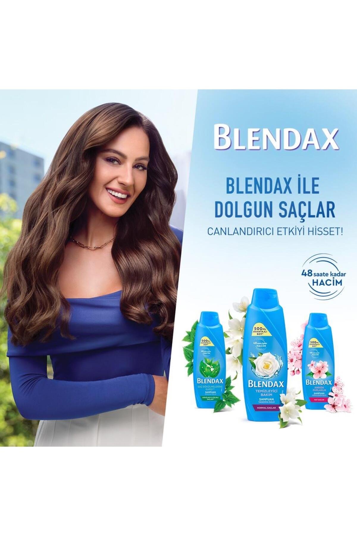 Blendax Temizleyici Bakım Yasemin Özlü Şampuan 500 ml