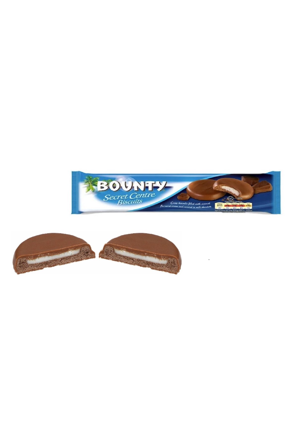 Bounty Secret Centre Biscuits 132 Gr. (1 ADET)