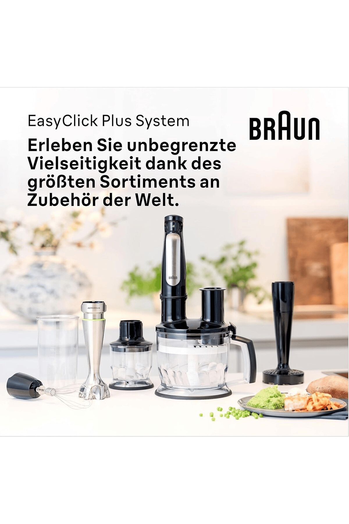 Braun 1000W Blender Seti Multiquick 7 MQ7045X 