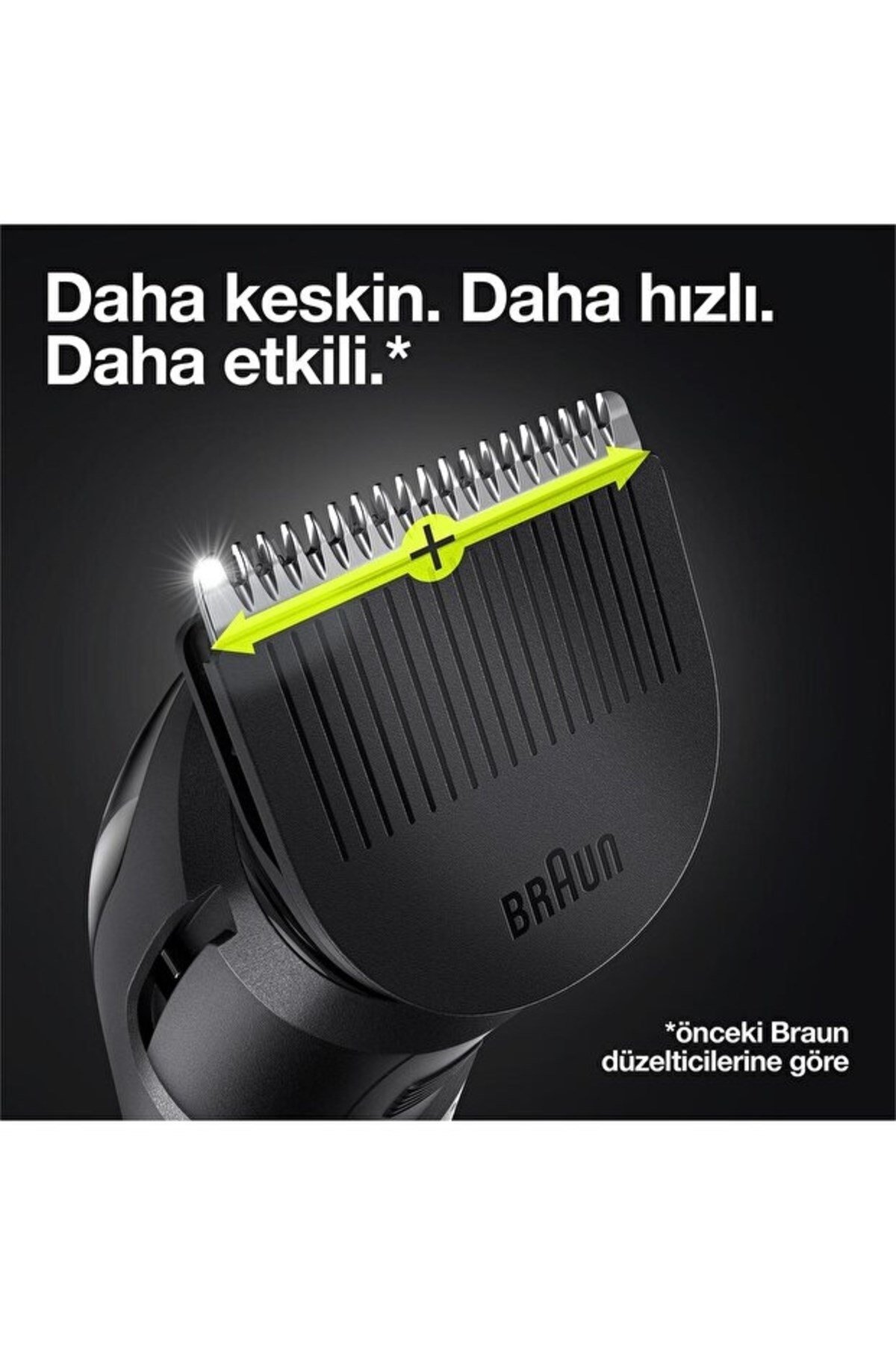 Braun Bt 3321 Ayarlanabilir Taraklı Saç & Sakal Şekillendirici