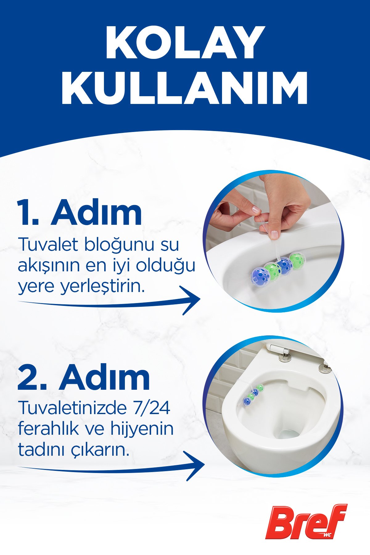 Bref Power Aktiv Çam Tekli 50 gr x5 Adet